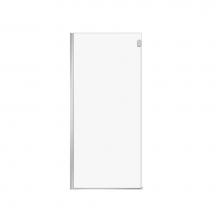 Maax 139954-810-084-000 - Duel Alto Return Panel for 36 in. Base with Clear glass in Chrome