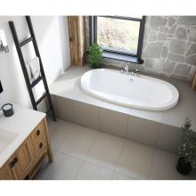 Maax 105509-000-001-105 - Jazz 66 x 36 Acrylic Drop-in Center Drain Bathtub in White
