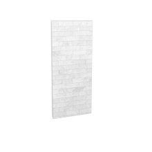 Maax 103416-307-508-000 - Utile 36 in. Composite Direct-to-Stud Back Wall in Marble Carrara