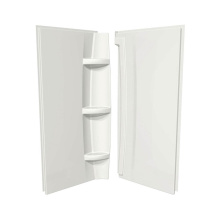 Maax 105062-000-001-000 - 30 x 72 in. Acrylic Direct-to-Stud Two-Piece Wall Kit in White