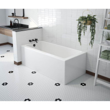 Maax 106813-000-002-001 - Mackenzie Corner 6032 AcrylX Corner Left-Hand Drain Bathtub in White