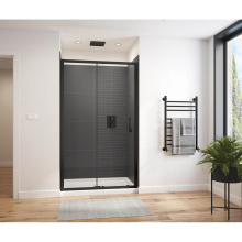 Maax 135235-900-340-000 - Connect Pro 43.5-45 x 76 in. 6mm Sliding Shower Door for Alcove Installation with Clear glass in M