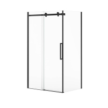 Maax 136542-810-340-000 - Halo Pro GS Return Panel for 32 in. Base with GlassShield® glass in Matte Black