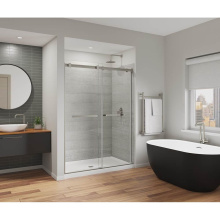 Maax 136955-810-305-000 - Duel Alto 56-59 X 78 in. 8mm Bypass Shower Door for Alcove Installation with GlassShield® gla