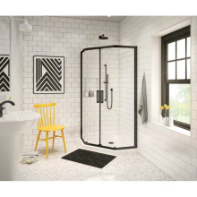 Maax 137442-900-340-000 - Radia Neo-angle 40 x 40 x 71.5 in. 6 mm Sliding Shower Door for Corner Installation with Clear gla