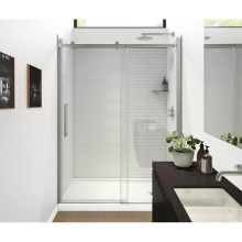 Maax 138541-810-084-000 - Halo Pro GS 56.5-59 x 78.75 in. 8mm Sliding Shower Door for Alcove Installation with GlassShield&#
