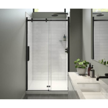 Maax 138950-900-340-000 - Halo Pro 44.5-47 x 78.75 in. 8mm Sliding Shower Door for Alcove Installation with Clear glass in M