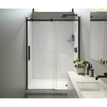 Maax 138952-900-340-000 - Halo Pro 56.5-59 x 78.75 in. 8mm Sliding Shower Door for Alcove Installation with Clear glass in M