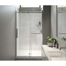 Maax 138954-900-084-000 - Halo Pro 44.5-47 x 78.75 in. 8 mm Sliding Shower Door with Towel Bar for Alcove Installation with