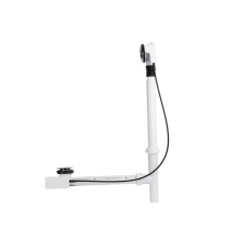 Maax 10025720-105 - Push Button Cable-Operated Waste and Overflow with Flexible Neck, 33'' Cable, Complete K