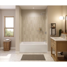 Maax 220416-000-001-001 - Interflo 6030 IFS Acrylic Alcove Left-hand Drain Bathtub in White