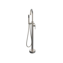 Maax 10045542-105 - Linosa Freestanding Tub Faucet with Handshower in Brushed Nickel