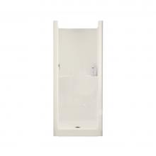 Maax 101162-000-007 - Jupiter F32 31.625 in. x 33 in. x 73.875 in. 1-piece Shower with No Seat, Center Drain in Biscuit