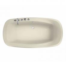 Maax 101317-004-004 - Eterne 7236 Acrylic Drop-in Center Drain Hydromax Bathtub in Bone