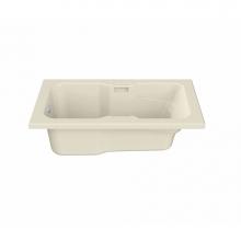 Maax 102226-000-004 - Lopez 59.875 in. x 35.875 in. Alcove Bathtub with End Drain in Bone