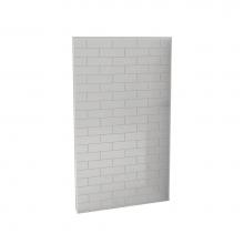 Maax 103411-301-500 - Utile 48 in. x 1.125 in. x 80 in. Direct to Stud Back Wall in Soft Grey