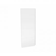 Maax 103415-306-513 - Utile 36 in. x 1.125 in. x 80 in. Direct to Stud Side Wall in Bora white