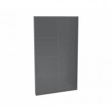 Maax 103421-306-515 - Utile 48 in. Composite Direct-to-Stud Back Wall in Erosion Charcoal