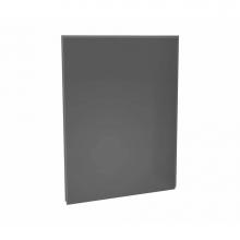 Maax 103422-311-019 - Utile 60 in. x 1.125 in. x 80 in. Direct to Stud Back Wall in Thunder Grey