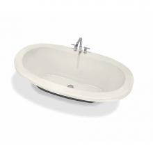 Maax 105515-097-007 - Serenade 66 in. x 36 in. Drop-in Bathtub with Combined Whirlpool/Aeroeffect System Center Drain in