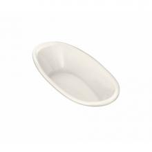 Maax 106168-097-007 - Saturna 7236 Acrylic Drop-in End Drain Combined Whirlpool & Aeroeffect Bathtub in Biscuit