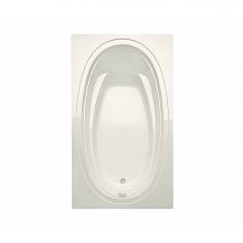 Maax 106458-R-000-007 - Panaro 7242 Acrylic Drop-in Right-Hand Drain Bathtub in Biscuit