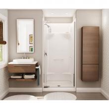 Maax 136447-900-084-000 - Kleara 1-panel 27 1/2-29 1/2 x 69 in. 6 mm Pivot Shower Door for Alcove Installation with Clear gl