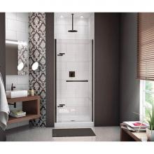 Maax 136676-900-173-000 - Reveal 71 32 1/2-35 1/2 x 71 1/2 in. 8mm Pivot Shower Door for Alcove Installation with Clear glas