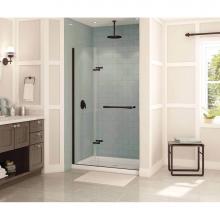 Maax 136677-900-173-000 - Reveal 71 41 1/2-44 1/2 x 71 1/2 in. 8mm Pivot Shower Door for Alcove Installation with Clear glas