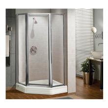 Maax 137710-900-084-000 - Silhouette Plus Neo-angle 38 x 38 x 70 in. Pivot Shower Door for Corner Installation with Clear gl