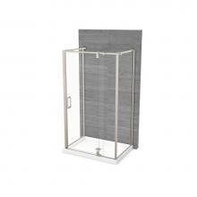 Maax 137863-900-305-000 - ModulR 48 x 36 x 78 in. 8mm Pivot Shower Door for Wall-mount Installation with Clear glass in Brus