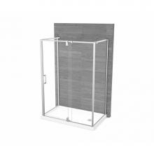 Maax 137873-900-084-000 - ModulR 60 x 36 x 78 in. 8mm Pivot Shower Door for Wall-mount Installation with Clear glass in Chro