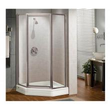 Maax 137901-900-084-000 - Silhouette Neo-angle 38 x 38 x 70 in. Pivot Shower Door for Corner Installation with Clear glass i