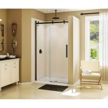 Maax 138996-900-173-000 - Halo 44 1/2-47 x 78 3/4 in. 8mm Sliding Shower Door for Alcove Installation with Clear glass in Da