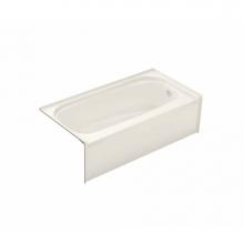 Maax 145008-L-000-007 - TOF-3060 59.75 in. x 29.875 in. Alcove Bathtub with Left Drain in Biscuit