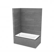 Maax 410028-L-000-001 - ModulR IF Corner left (without armrests) 59.625 in. x 31.875 in. Corner Bathtub with Left Drain in