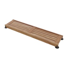 Maax 10043854-185 - Straight Teak Shower Seat 60 Inch in Teak