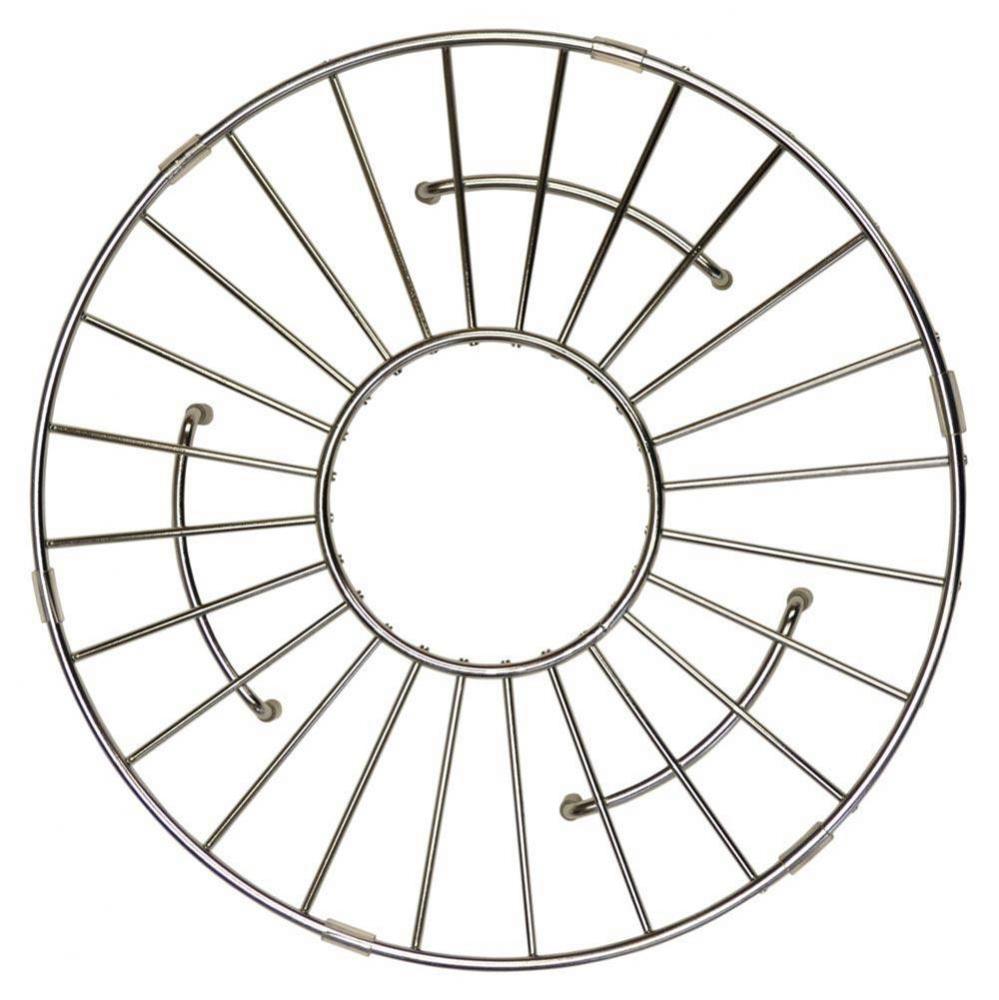 11 3/16'' Round Bottom Grid in Stainless Steel