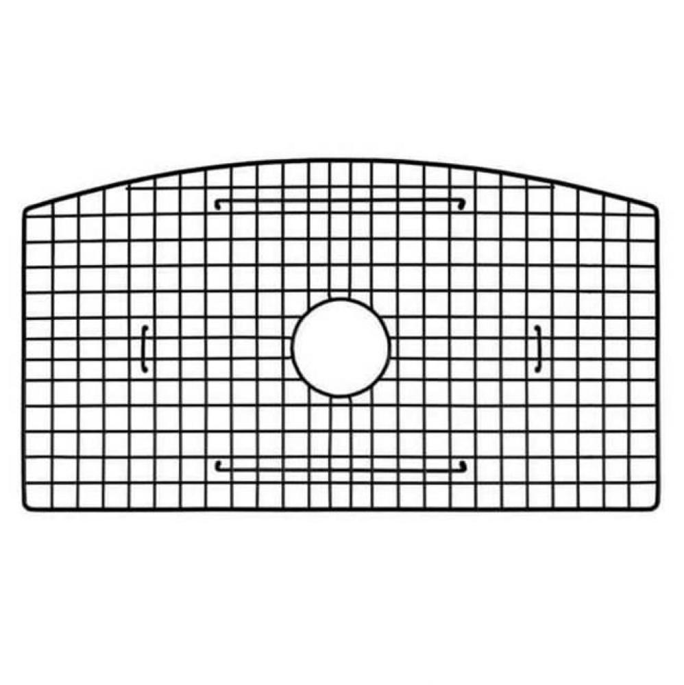 28''x15.25'' Bottom Grid in Matte Black