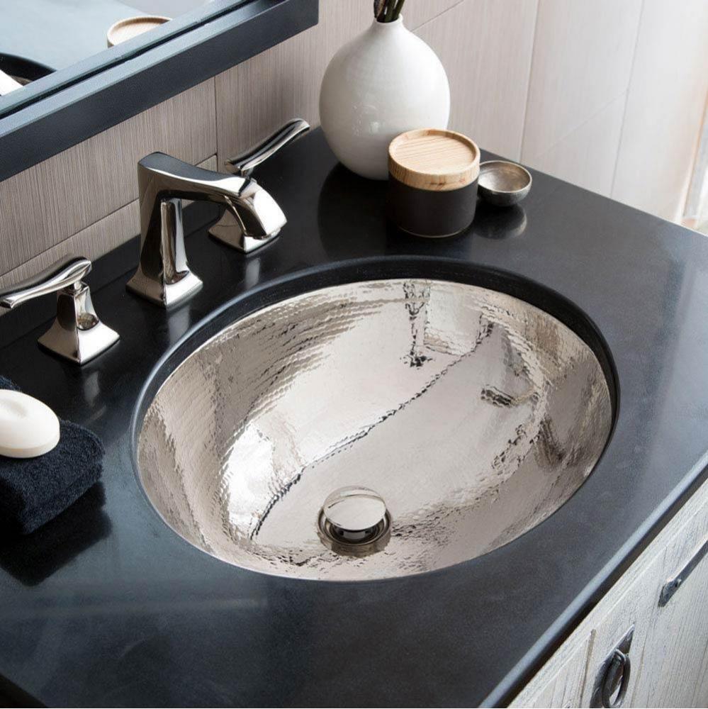 Classic Bathroom Sink in Polished Nickel