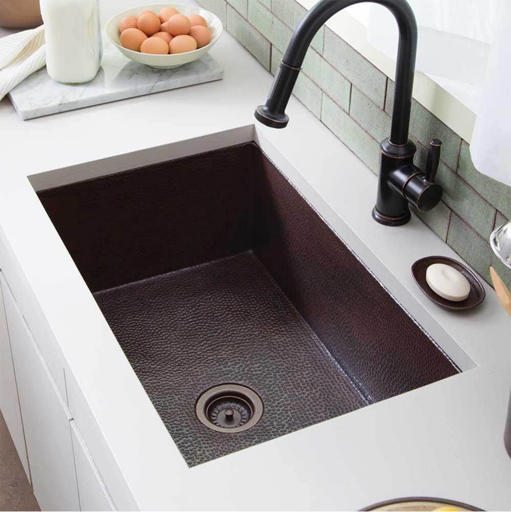 Cocina 30 Kitchen Sink in Antique Copper