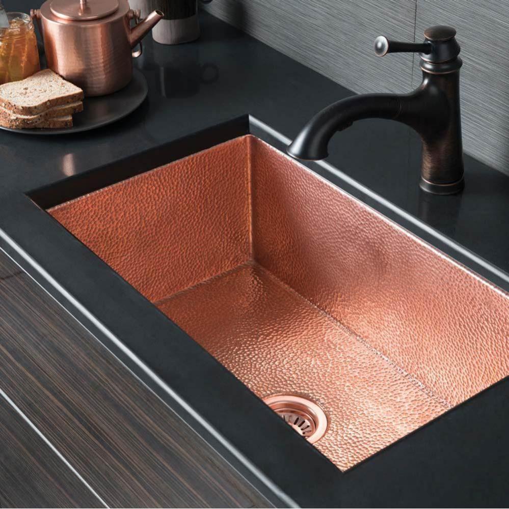Cocina 30 Kitchen SInk in Polished Copper