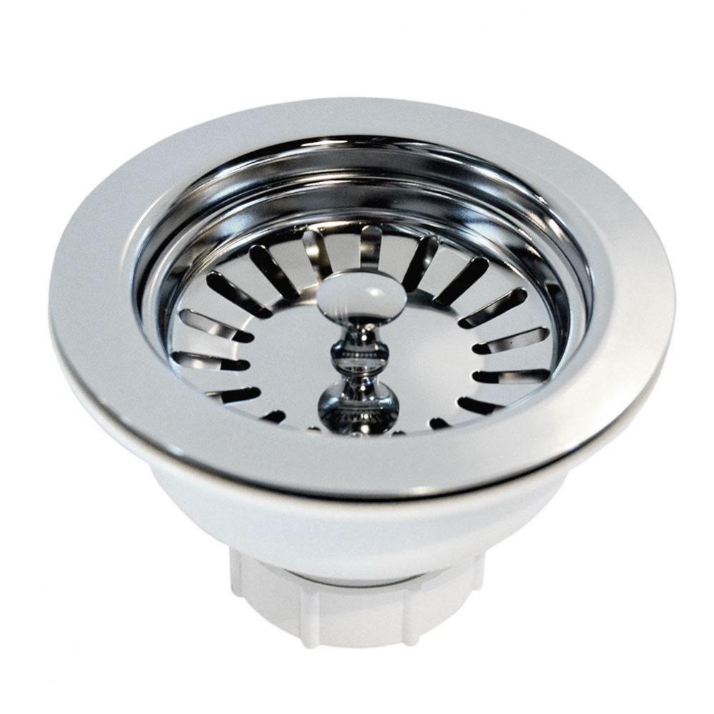 3.5'' Basket Strainer in Chrome