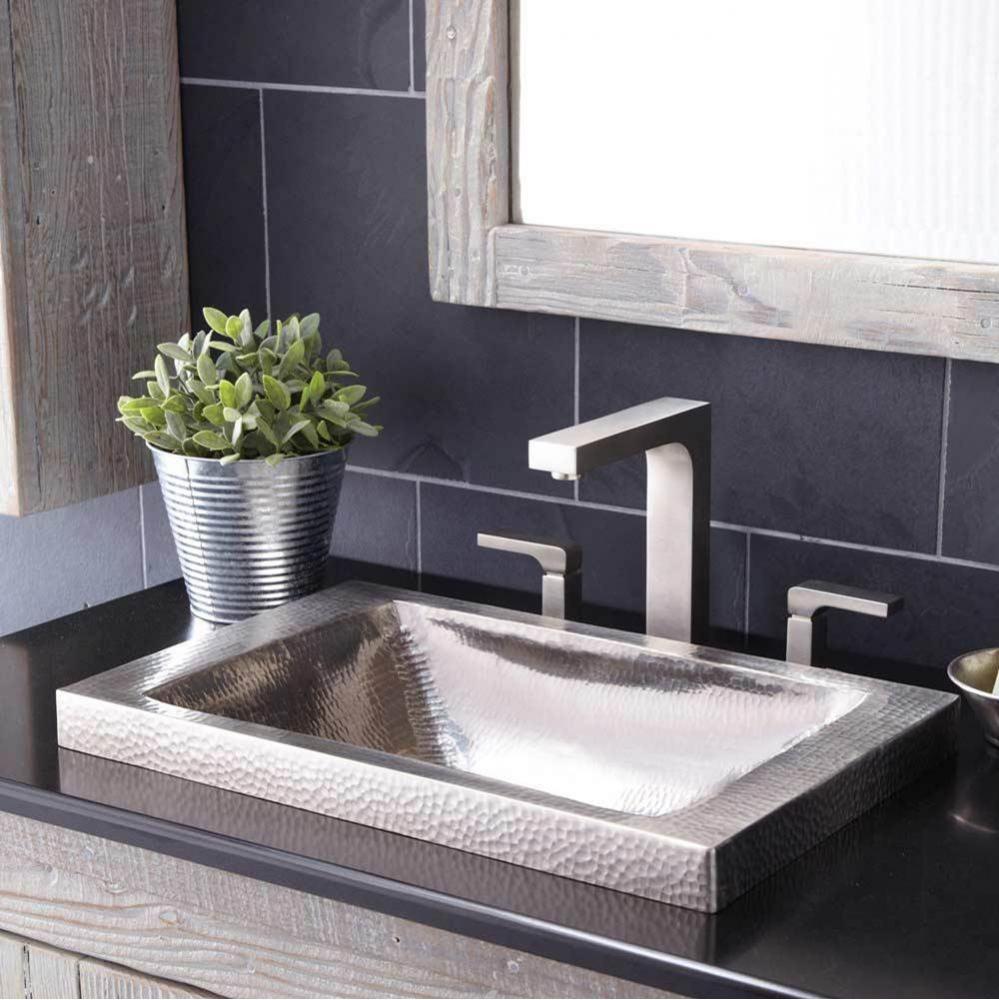 Hana Bathroom Sink in Brushed Nickel