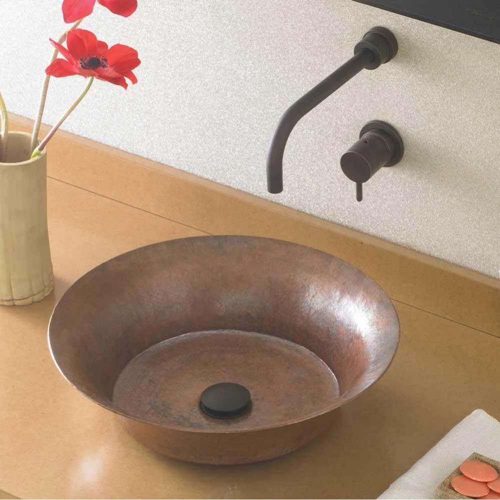 Maestro Bajo Bathroom Sink in Tempered Copper