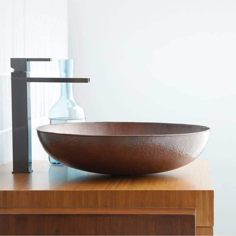 Maestro Sonata Bathroom Sink in Antique Copper