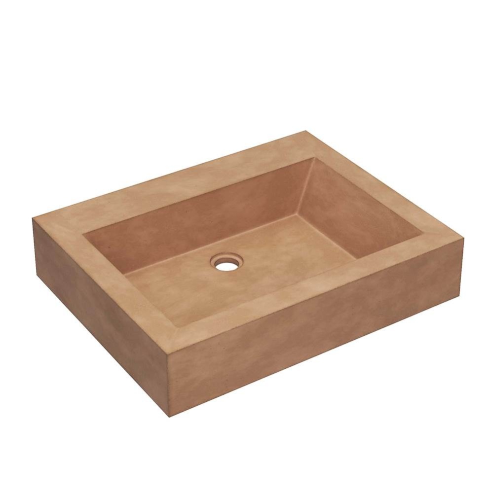 Natoma 24 in Terracotta - No Faucet Holes