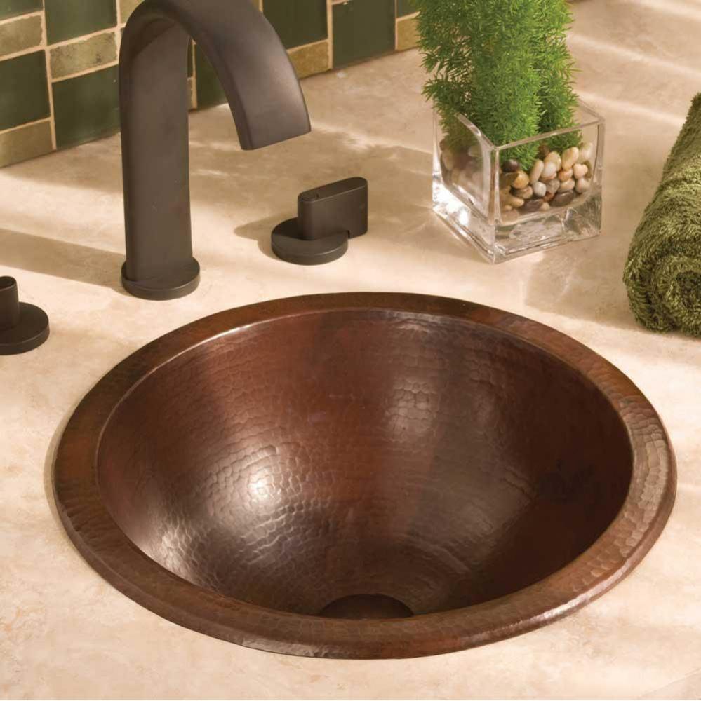 Paloma Bathroom Sink in Antique Copper