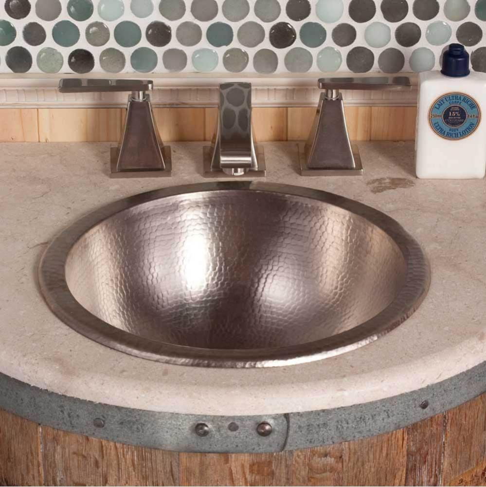 Paloma Bathroom Sink in Brushed Nickel