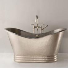 Native Trails CPS905 - 72'' Aurora Bathtub in Brushed Nickel